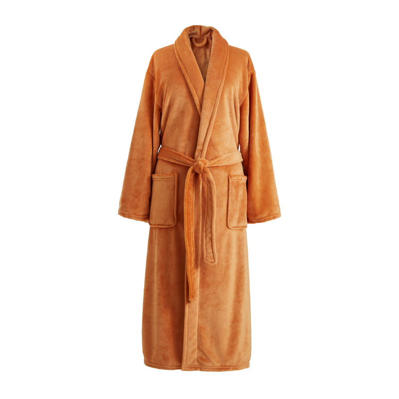 Sheepy Fleece 2.0 Robe, One Size Fits All, Ochre