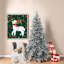 Arbres de Noël en acier durable, décor de Noël vert enneigé de 8 pi pour la maison
