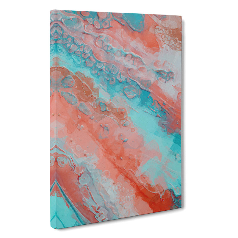 Missing You Abstract - Wrapped Canvas, 50cm H x 35cm W x 3cm D