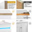 Meuble-lavabo de 16 po avec lavabo, capteur de lumière, espace de rangement