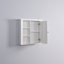 Armoire murale en bois pour salle de bain