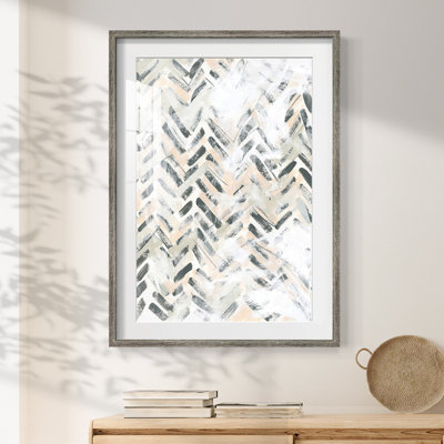 Sand Glyphs II -Framed Print