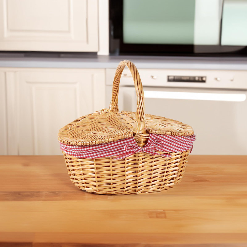 Wicker Picnic Basket