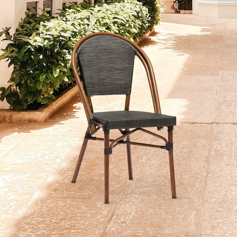 18'' H Metal Stacking Side Chair
