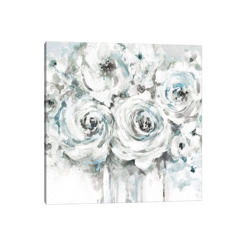 Spring Blues I by Carol Robinson - Print on Canvas, Wrapped Canvas, 93.98 cm H x 93.98 cm W x 3.175 cm D