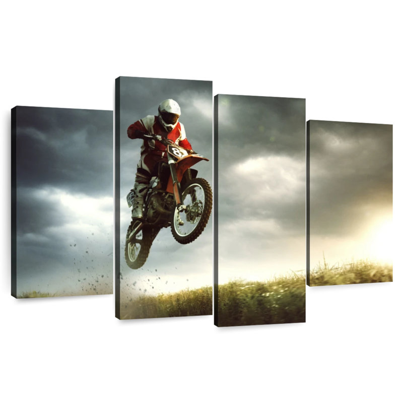 Dirt Bike Stunt Ride, H 27 po x l 43 po
