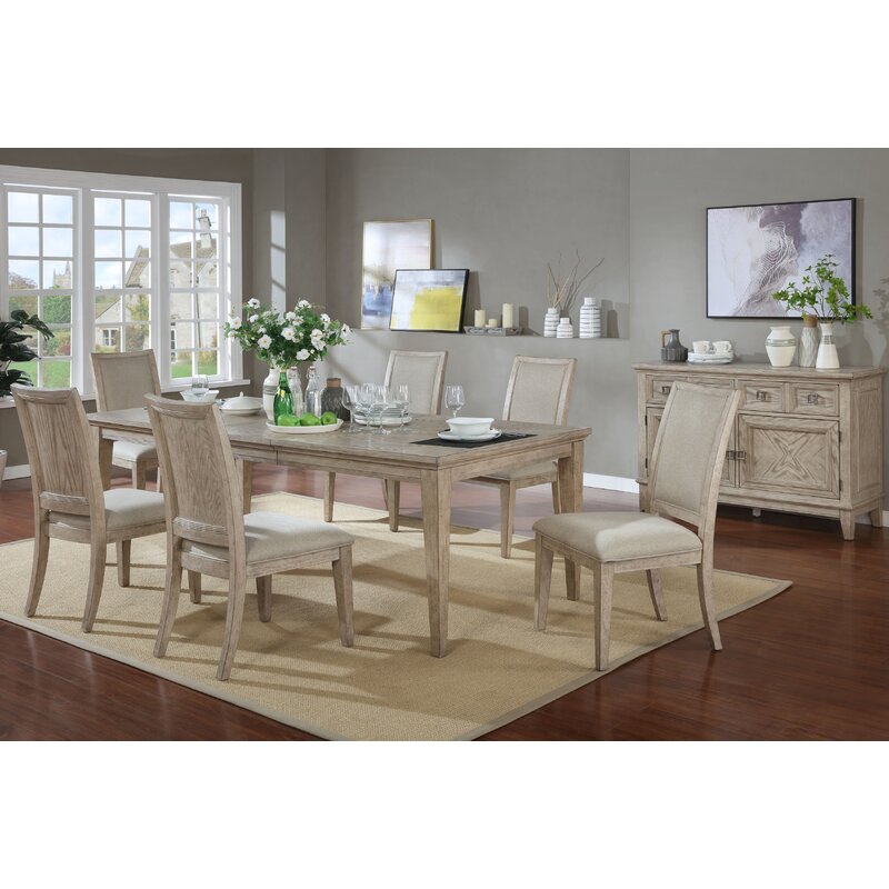 Union Rustic Sweatt Extendable Dining Table | Wayfair