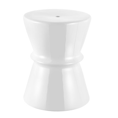Jande Unfinished Ceramic Accent Stool