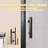34-35.25" W X 72" H Pivot Frameless Swing Shower Glass Door With Clear Tempered Glass-101275323-101275326
