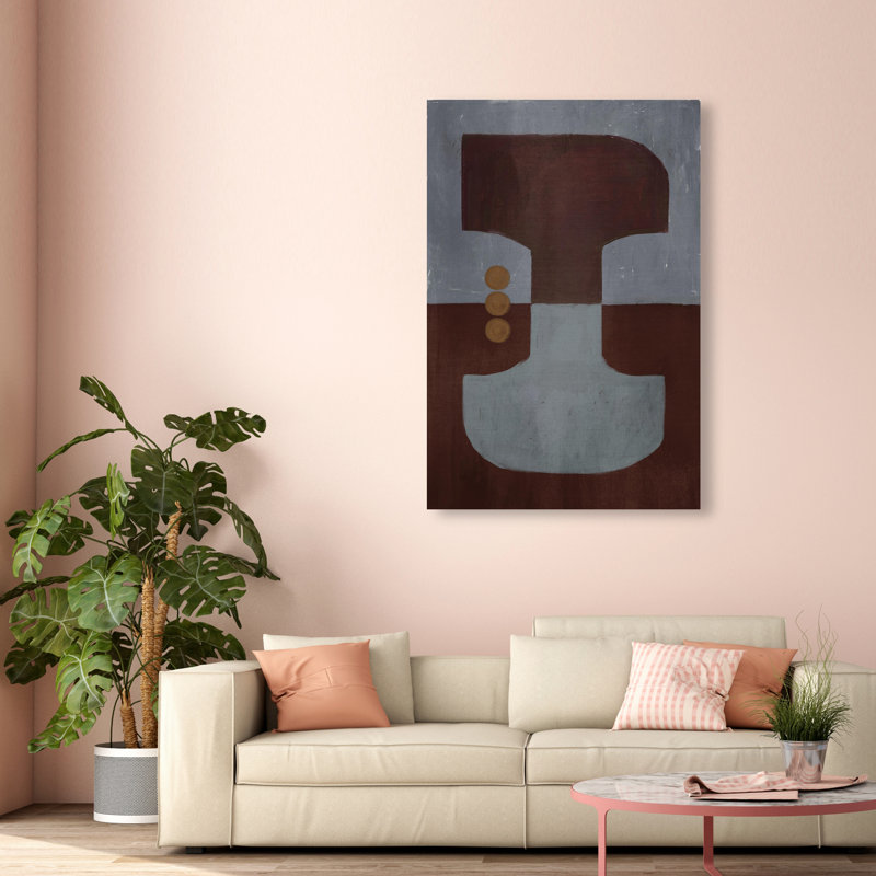 Domino Block II Print by Oliver Gal, Gallery Wrapped, 36"H x 54"W