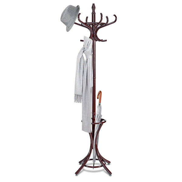 Red Barrel Studio® Solid Wood Freestanding Coat Rack & Reviews | Wayfair