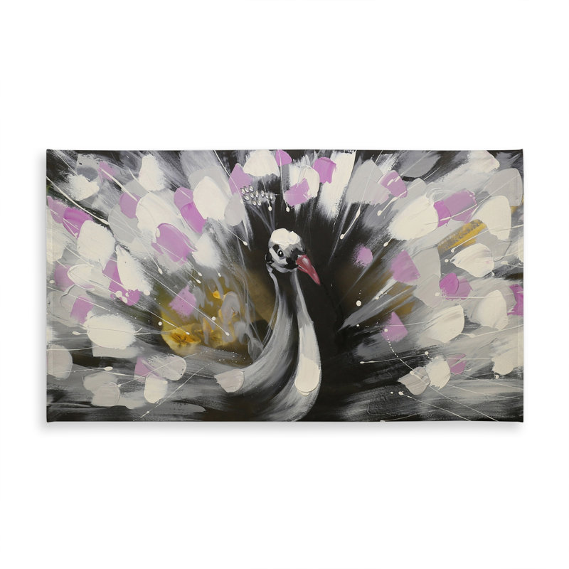 Beautiful Peacock Tablecloth - Indoor/Outdoor Home Decor