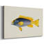 Toile tendue avec collection de poissons tropicaux-1351900583