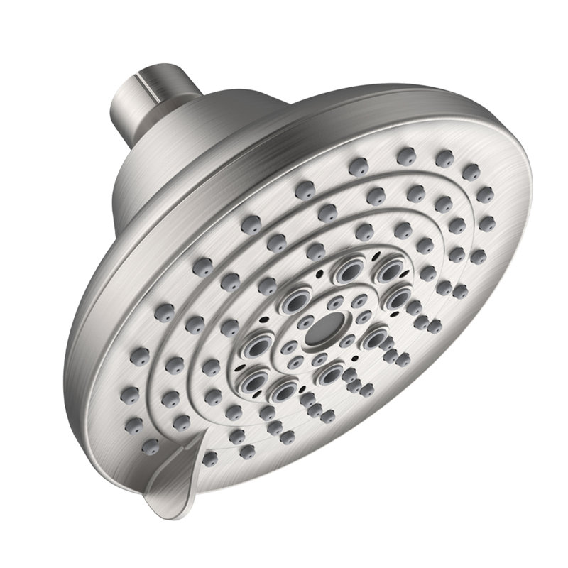 Pomme de douche fixe Rain, Nickel brossé