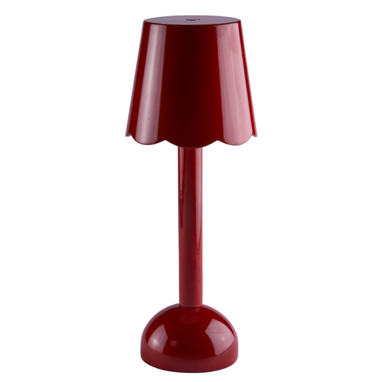 Lampe festonnée à DEL 28 cm, Bourgogne