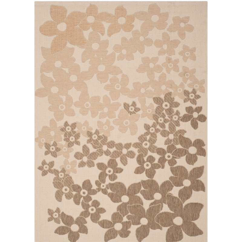 Coreatha Martha Stewart Performance Floral Rug, Rectangle 8' x 11'2"