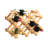 Bamboo Wood Folding Wine Rack, 8 Bottles