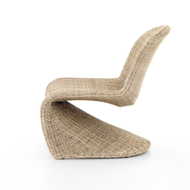 Portia Patio Chair, Vintage White