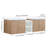 59.2'' Double Bathroom Vanity with Top