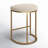 Upholstered Counter Stool with Metal Frame-85879813