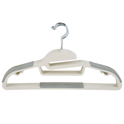 Cintre en plastique Burrier antidérapant pour robe / chandail / chandail