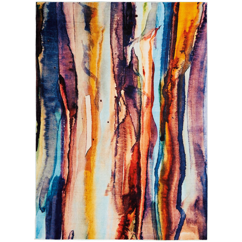 Hartshorn Abstract Area Rug, Rectangle 160 x 221 cm