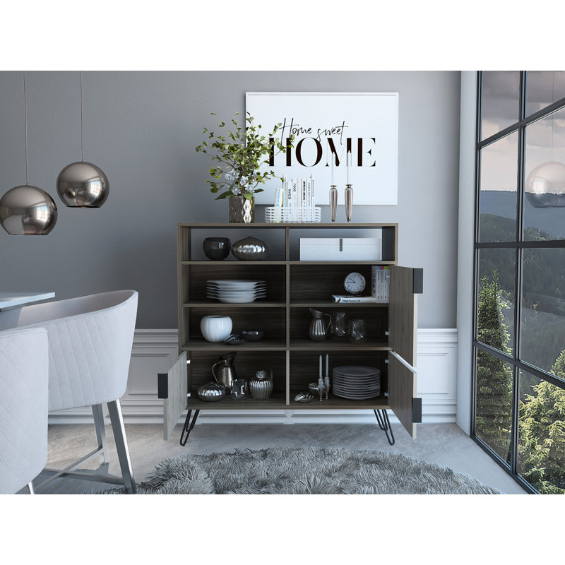 Skyler Tall Wide Sideboard, cupboard unit