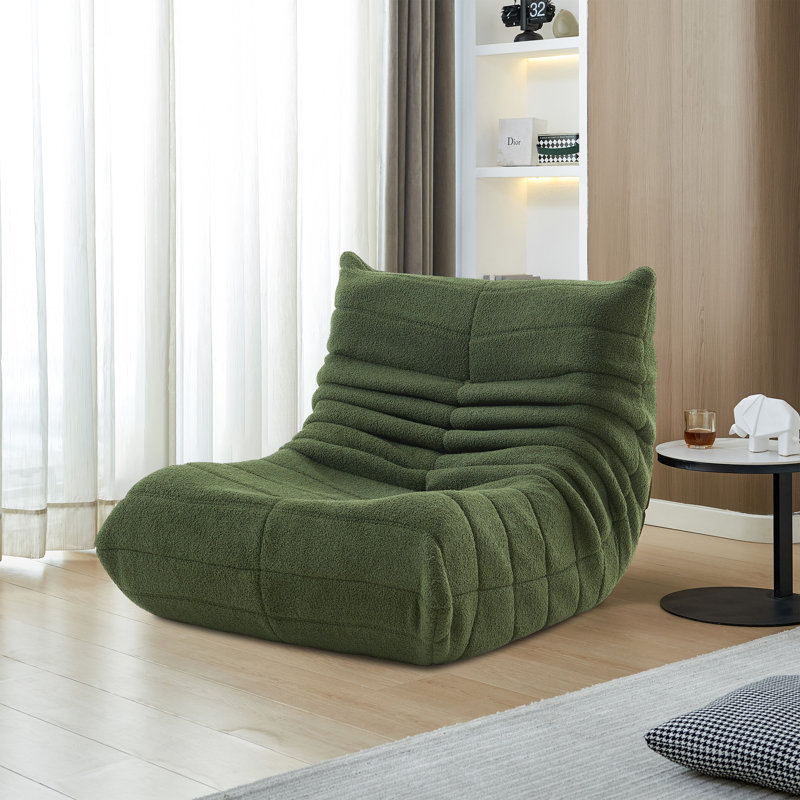 Upholstered Accent Chair, Beige