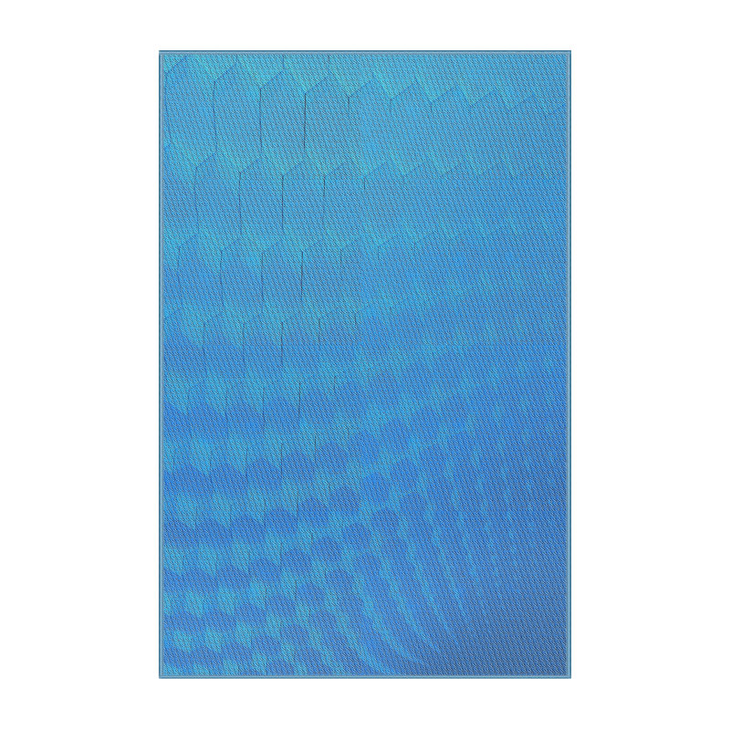 Indoor Rug, Rectangle 7' x 10'