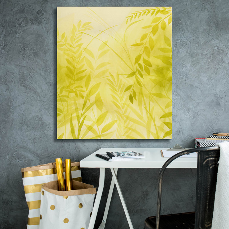  «Gilded Shadows 2» par Grace Popp, art mural sur toile, 26 po x 30 po, H 30 po x l 26 po