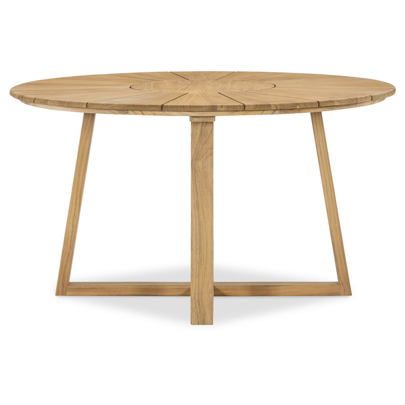 Table à manger ronde du port de Margaritaville, H 29,53 po x l 53,94 po x P 53,94 po