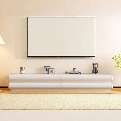 Minimalist style modern solid wood TV cabinet