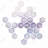 Alveoli lilac - 32"x32" art on canvas