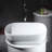 Barclay Paulette 15.5'' White Vitreous China Rectangular Bathroom Sink