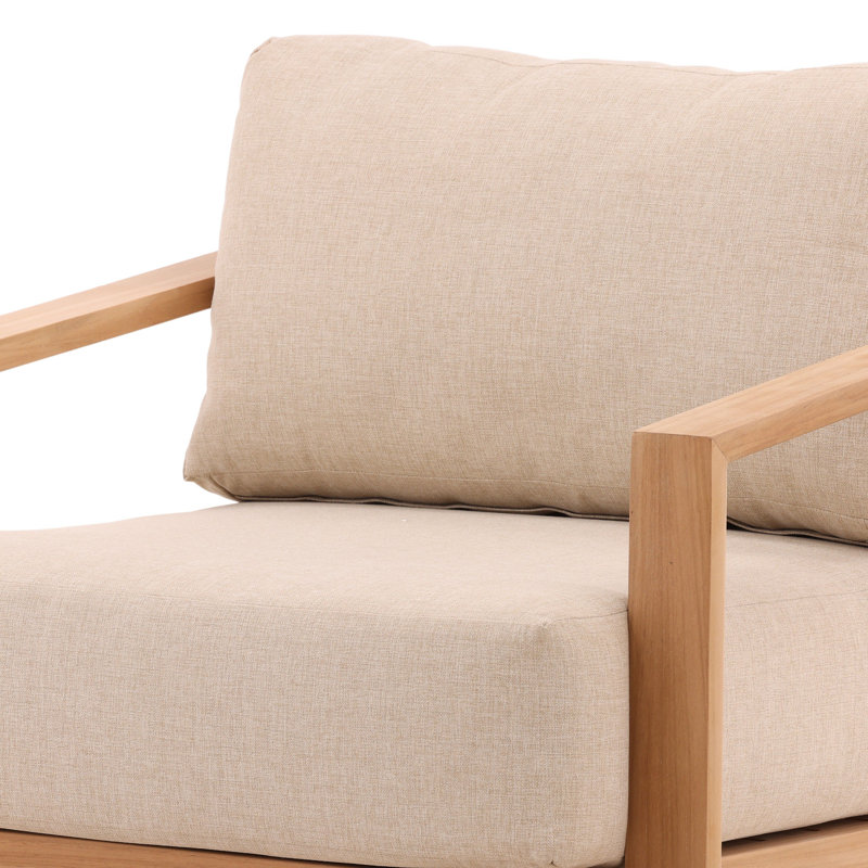 Redford 37" Wide Outdoor Sofa, Sand