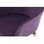 Camargo 18.5cm H Tufted Upholstered Accent in Plum-17854938