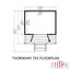 7 ft x 7 ft Thornham Beach Summer House