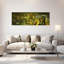 High angle view of a city lit up at night View from CN Tower Toronto Ontario Canada 1 Piece Wrapped Canvas Panoramic Wall Art-714270485
