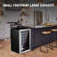 Kalamera Single Zone 17.3'' Freestanding 24 Bottle Wine Refrigerator