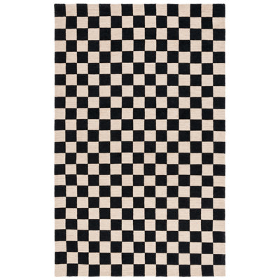 Freesia Area Rug In Black/Beige