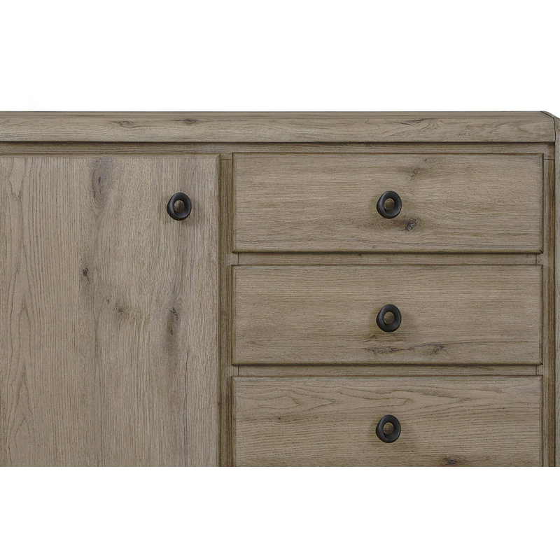 Commode d'appoint English Knotty Oak
