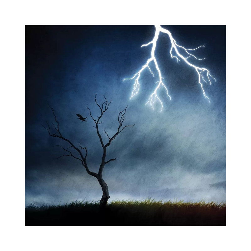 Ciel Et Terre by Sebastien Del Grosso - Wrapped Canvas Painting, 66.04 cm H x 66.04 cm W x 1.91 cm D