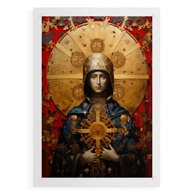 Série Religious Lxxviii - reproduction sur toile de qualité supérieure seulement - non encadrée - prête à être accrochée