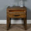 Garridan 55cm W Solid Wood Bedside Table