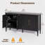 149.6cm Wide Solid Wood Sideboard-1951446728