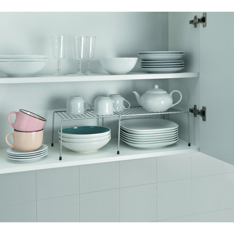 Orchimont Metaltex Expandable Storage Rack Adapto, Silver