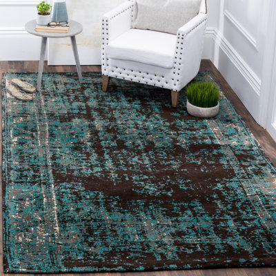 Khemis Vintage Performance Abstract Rug