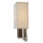 Navesink Steel Flush Mounted Sconce