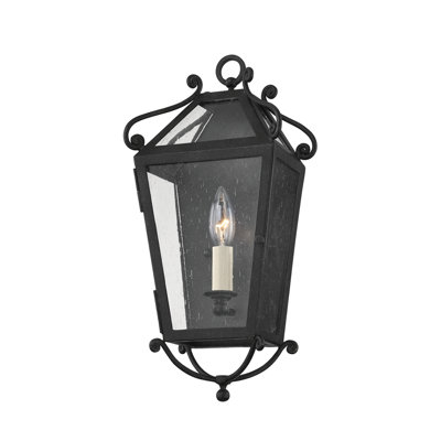 Santa Barbara County 8.5" 1-Light Exterior Wall Sconce by Mark D. Sikes for Troy Lighting