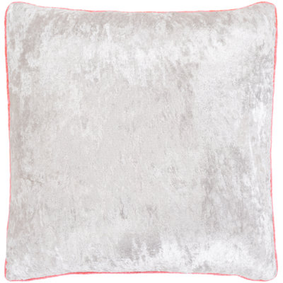 Pixel Solid and Border Pillow Cover